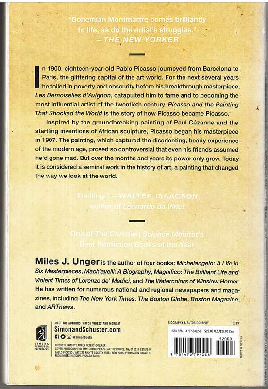 Picasso end the Painting That Shocked the World - Miles J Unger
