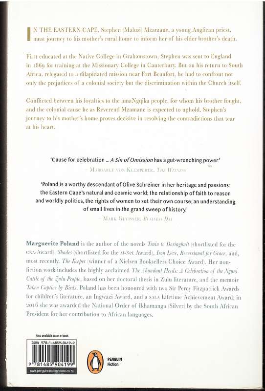 A Sin of Omission - Marguerite Poland