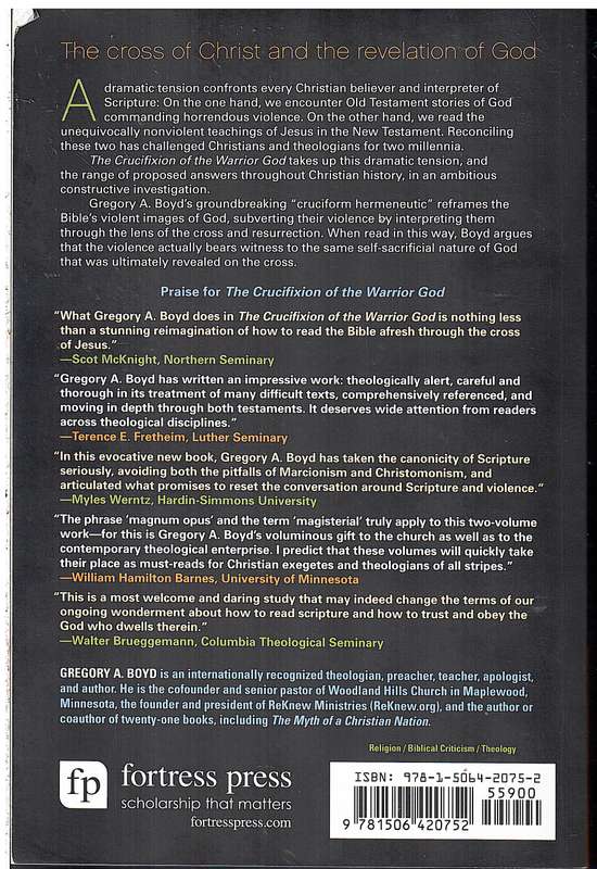 The Crucifixion of the Warrior God Volume 2 - Gregory A Boyd