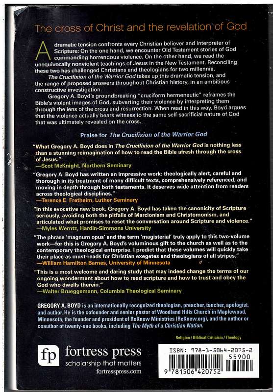 The Crucifixion of the Warrior God Volume 1 - Gregory A Boyd