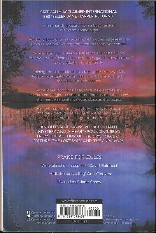 Exiles (Aaron Falk 03) - Jane Harper