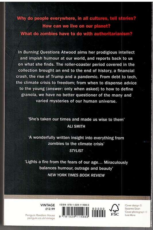 Burning Questions - Margaret Atwood