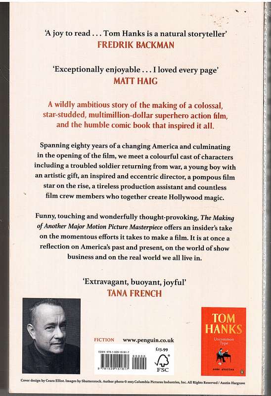 The Making of Another Major Motion Picture Masterpiece - Tom Hanks