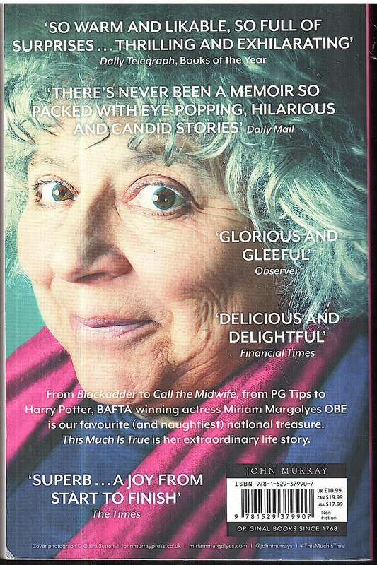 This Much is True - Miriam Margolyes