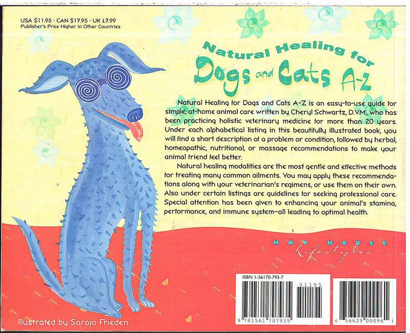 Natural Healing for Dogs and Cats A-Z - Cheryl Schwartz