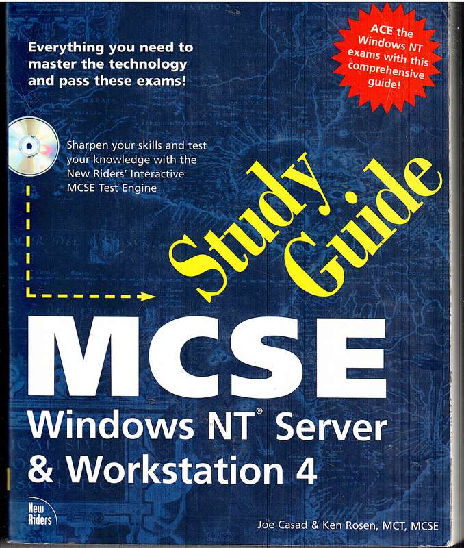 MCSE Study Guide: Windows NT Server and Workstation 4 - Joe Casad et al [Book only, No CD-ROM]