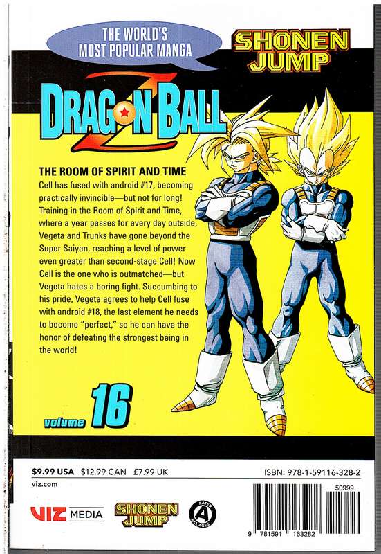 Dragon Ball Z Volume 16 (DB 32 of 42) - Akira Toriyama