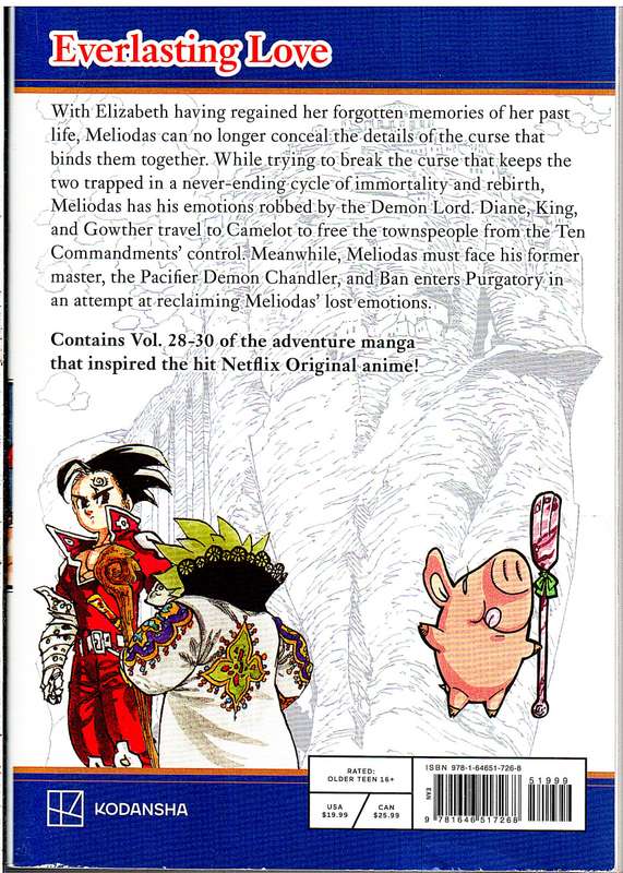 The Seven Deadly Sins Omnibus 10 (Volumes 28/29/30) - Nakaba Suzuki