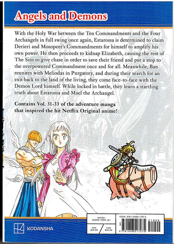 The Seven Deadly Sins Omnibus 11 (Volumes 31/32/33) - Nakaba Suzuki
