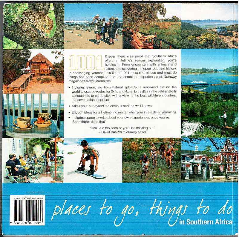 1001 Places To See Before You Die: Places to go, Things to See in Southern Africa - Getway