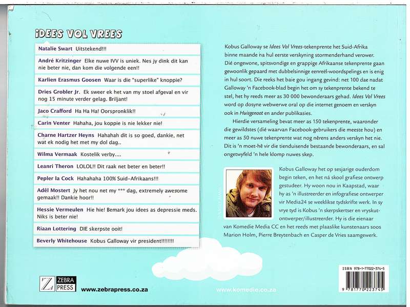 Idees Vol Vrees Volume 1 - Kobus Galloway