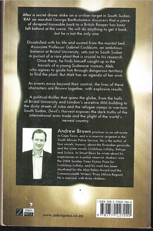 Devil's Harvest - Andrew Brown (Winner Sunday Times Fiction Award 2006)
