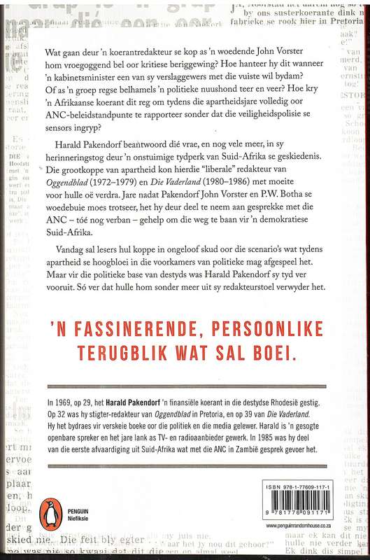 Stroomop: Herinneringe van 'n Koerantman in die Apartheidsera - Harald Pakendorf