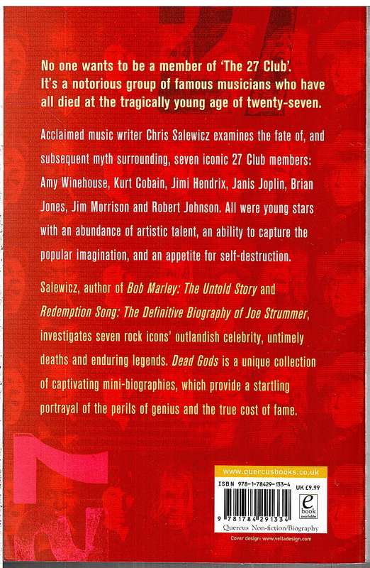 Dead Gods: The 27 Club - Chris Salewicz