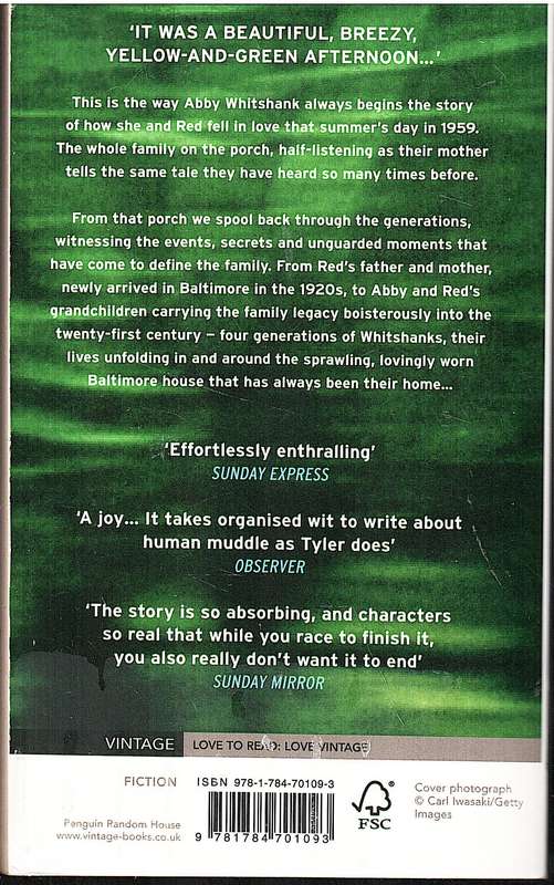 A Spool of Blue Thread - Anne Tyler