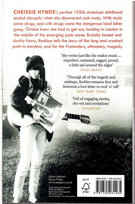 Reckless - Chrissie Hynde