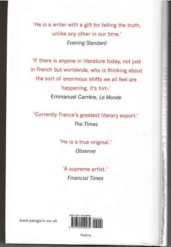 Unreconciled: Poems 1991-2013 - Michel Houellebecq [Dual-language edition]