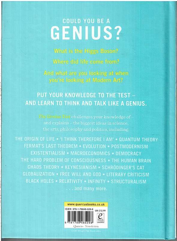 The Genius Test: Can You Master The World's Hardest Ideas? - Giles Sparrow