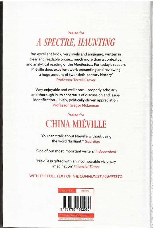 A Spectre, Haunting: On the Communist Manifesto - China Mieville