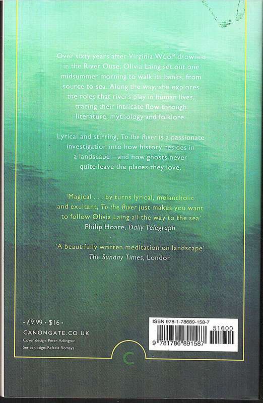 To the River: A Journey Beneath the Surface - Olivia Laing