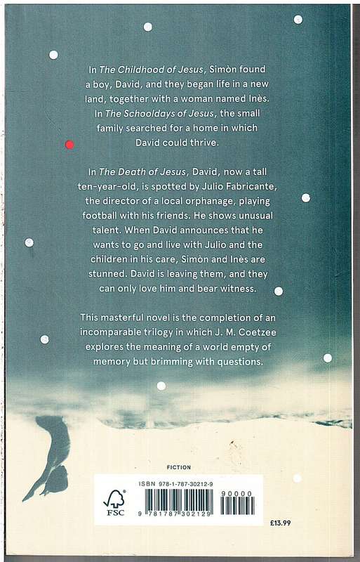 The Death of Jesus - JM Coetzee