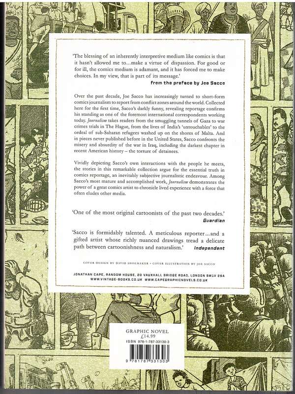 Journalism - Joe Sacco [Graphic Journalism]