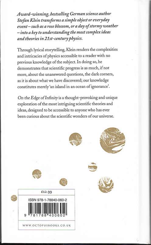 On the Edge of Infinity: Encounters with the Beauty of the Universe - Stefan Klein
