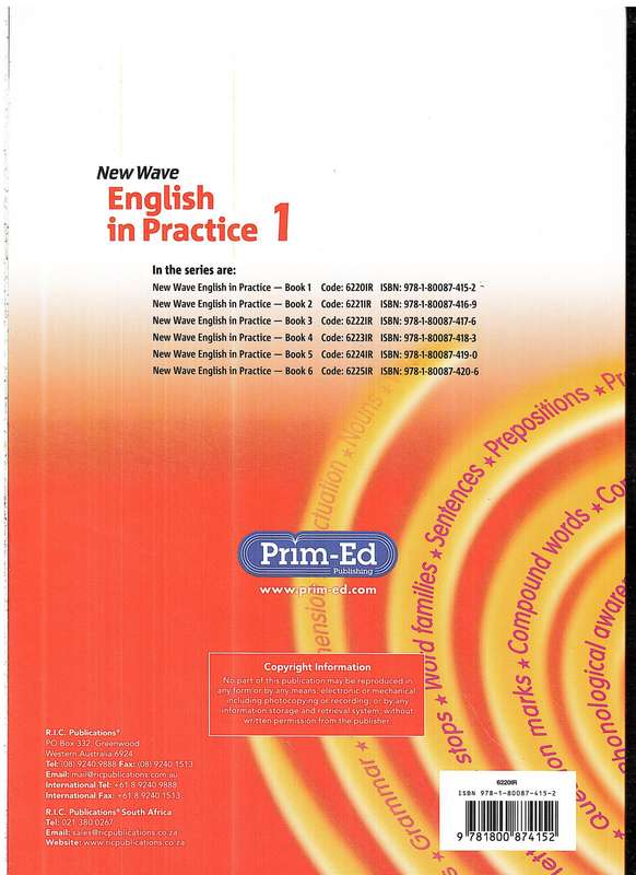 New Wave English in Practice Book 1 (Daily Skills Practice)