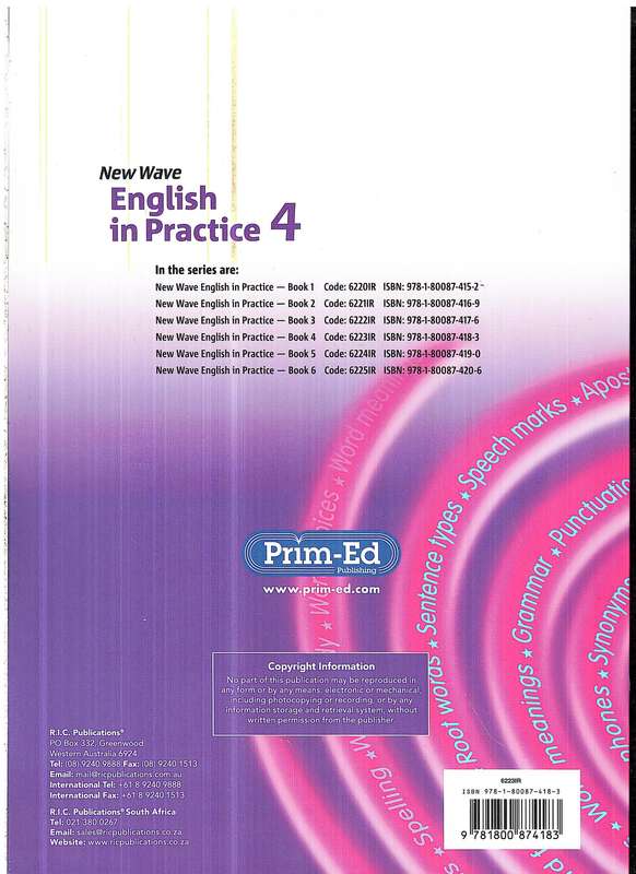 New Wave English in Practice Book 4 (Daily Skills Practice)