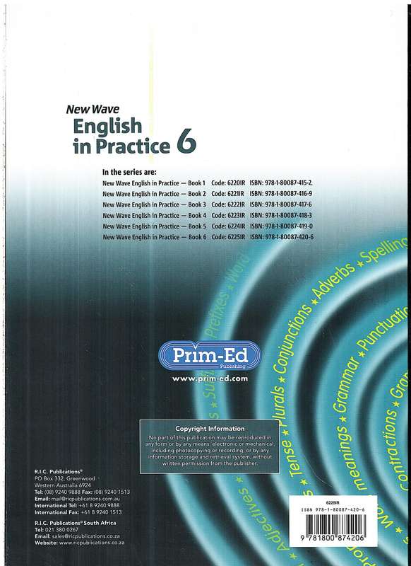 New Wave English in Practice Book 6 (Daily Skills Practice)