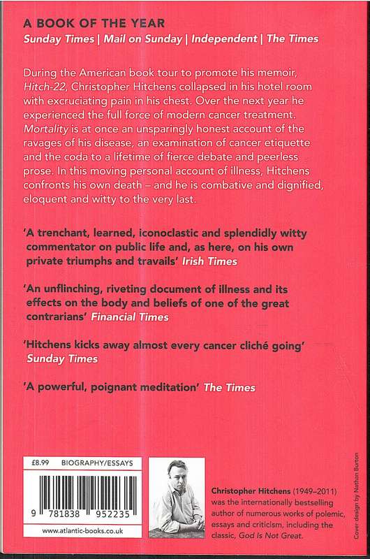 Mortality - Christopher Hitchens