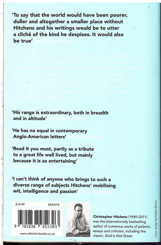 Arguably: Essays - Christopher Hitchens