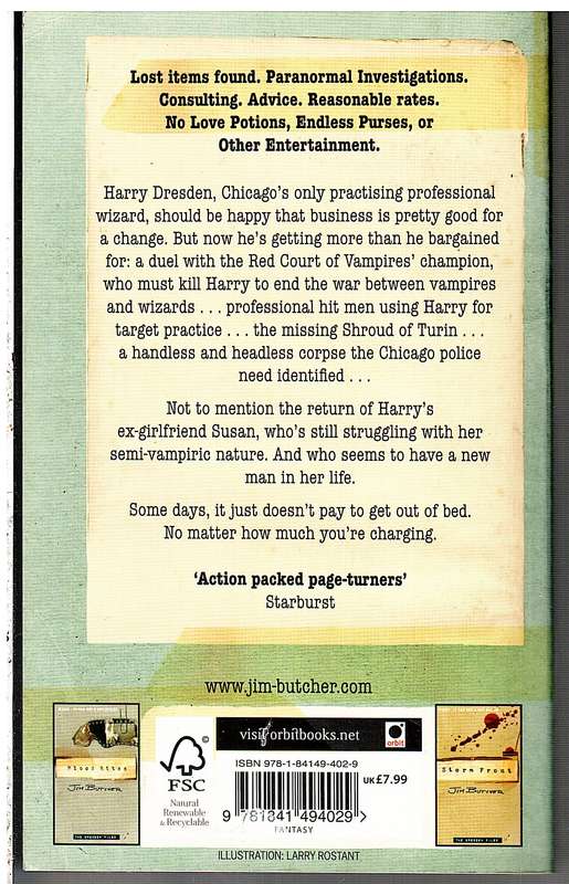 The Dresden Files 05: Death Masks - Jim Butcher