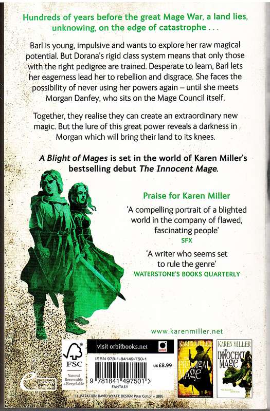 Kingmaker, Kinbreaker 03: A Blight of Mages - Karen Miller
