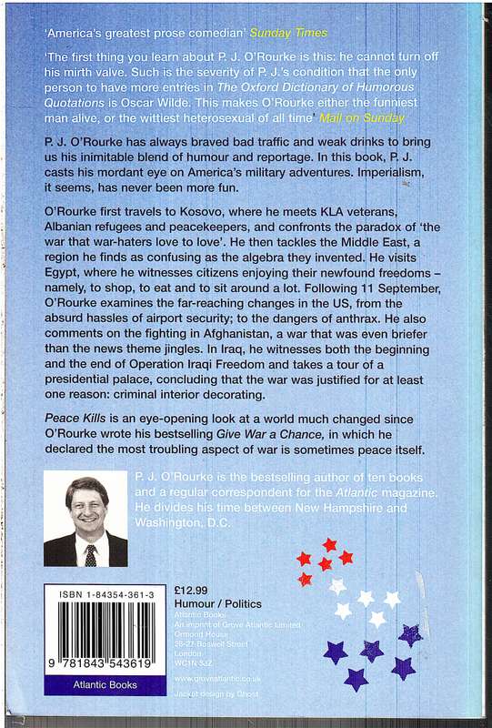Peace Kills - PJ O'Rourke
