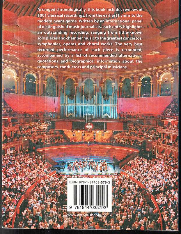 1001 Classical Recordings You must Hear Before You Die - Matthew Rye (General Ed.)