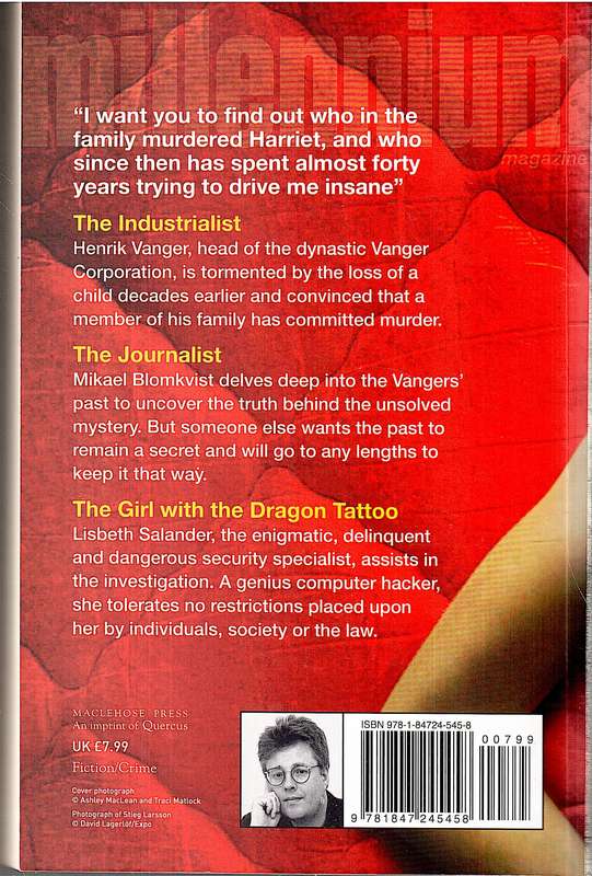 The Girl With The Dragon Tattoo - Stieg Larsson [Millenium I]