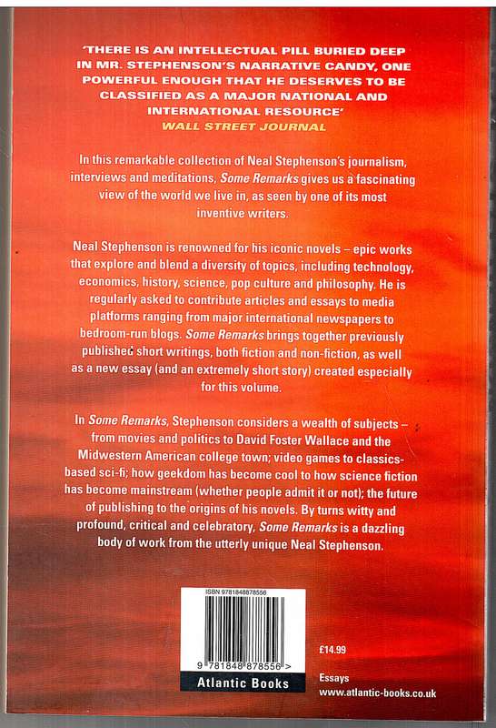 Some Remarks - Neal Stephenson
