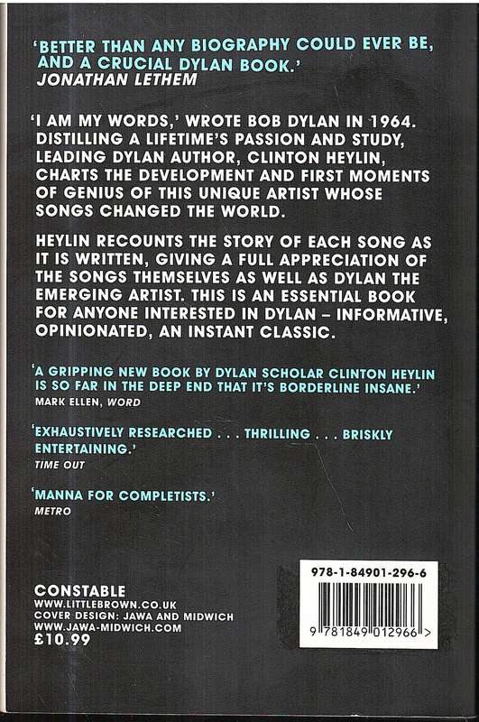 Revolution in the Air: The Songs of Bob Dylan Vol 1 1957-73 - Clinton Heylin