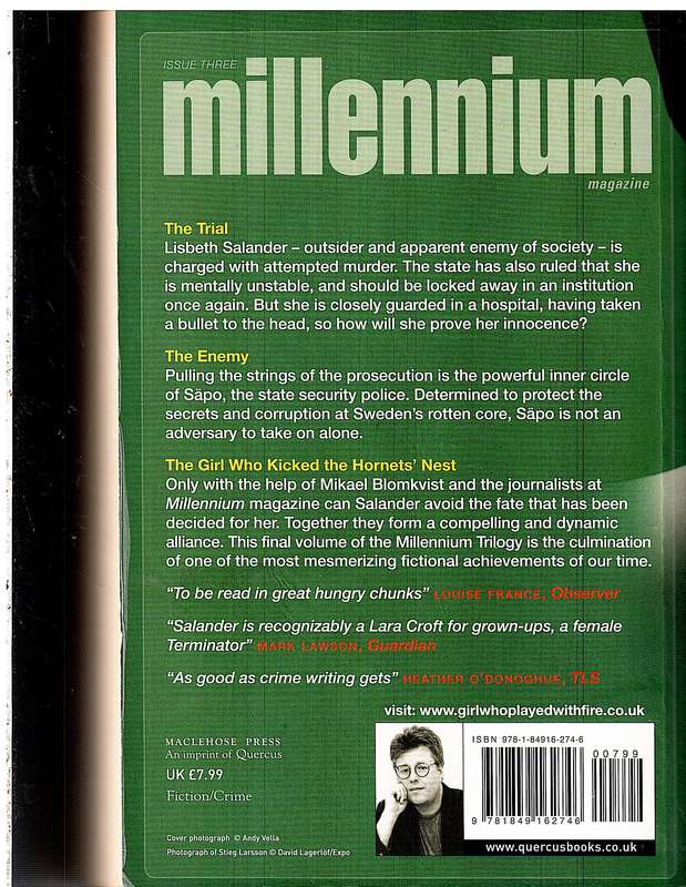 The Girl Who Kicked the Hornet's Nest - Stieg Larsson [Millenium III]