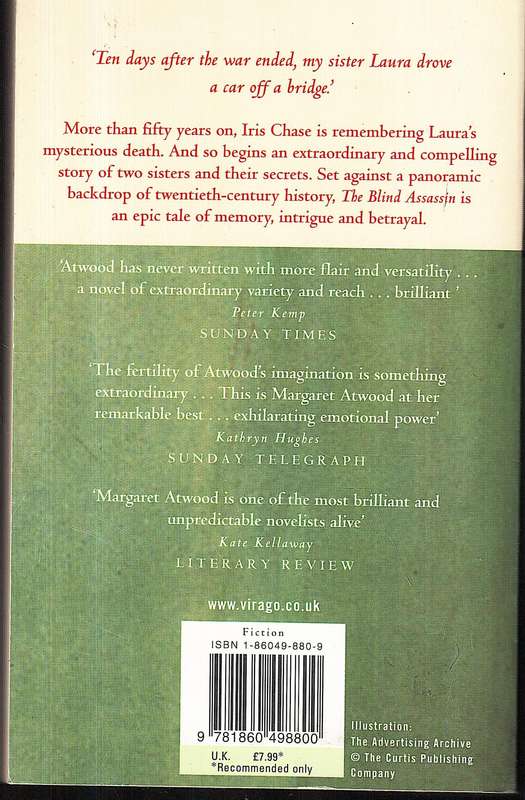 The Blind Assassin - Margaret Atwood
