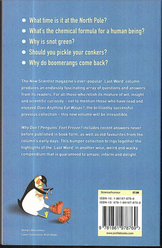 Why Don't Penguins' Feet Freeze? and 114 Other Questions - New Scientist