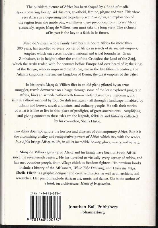Into Africa: A Journey Through the Ancient Empires - Marq de Villiers and Sheila Hirtle