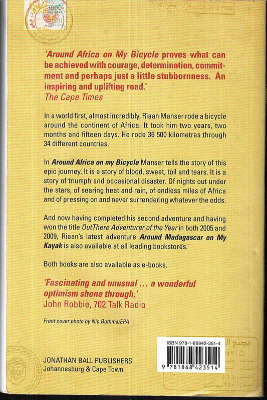 Around Africa on My Bicycle - Riaan Manser