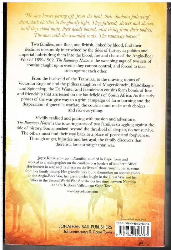 The Runaway Horses - Joyce Kotze