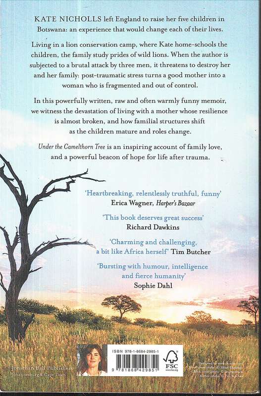 Under the Camelthorn Tree: Raising a Family among Lions - Kate Nicholls