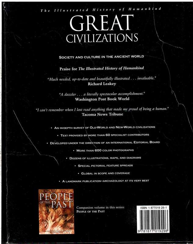 Great Civilisations: Society and Culture of the Ancient World - Goran Burenhult (General Editor)