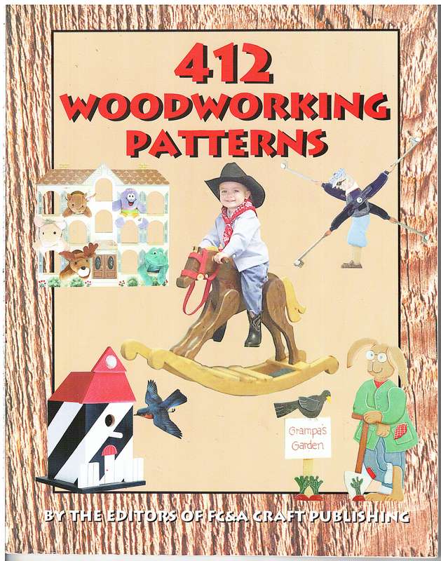 412 Woodworking Patterns by The Editors of FC&A Craft Publishing