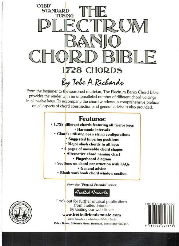 The Plectrum Banjo Chord Bible: CGBD Standard Tuning | 1,728 Chords