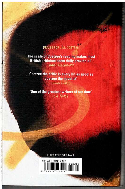Late Essays 2006-2017 - JM Coetzee